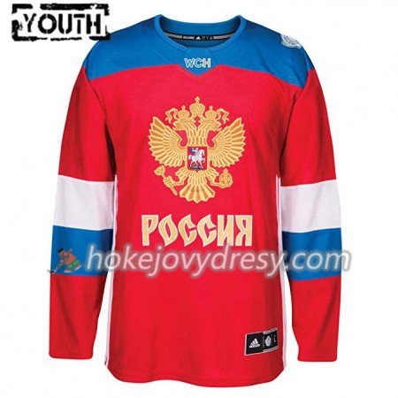 Dětské Hokejový Dres Rusko Blank Světový pohár v ledním hokeji 2016 Červená Premier
